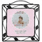 Baby Girl Photo Square Trivet (Personalized)
