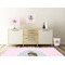 Baby Girl Photo Square Wall Decal Wooden Desk