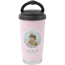 Baby Girl Photo Stainless Steel Coffee Tumbler (Personalized)