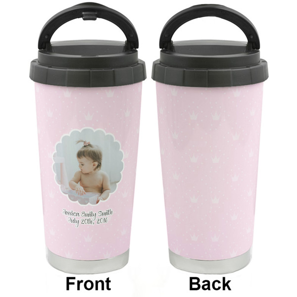 Baby Girl Photo Stainless Steel Travel Cup - Apvl