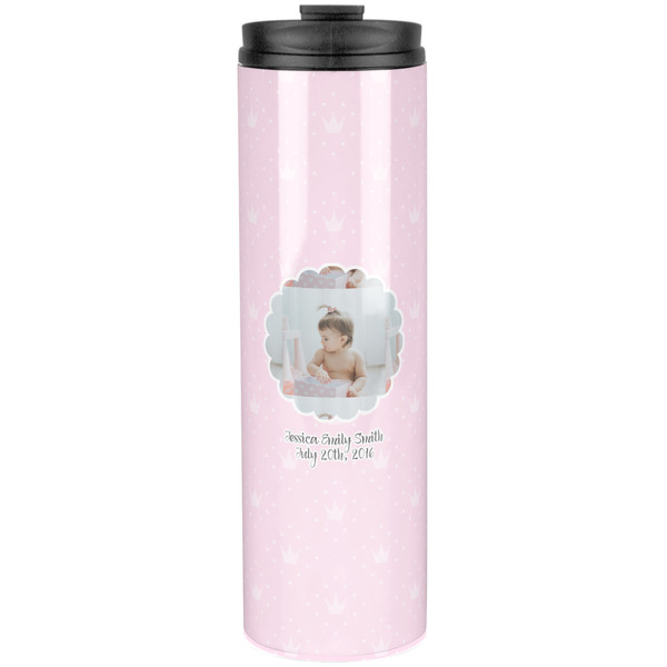 Custom Baby Girl Photo Stainless Steel Skinny Tumbler - 20 oz