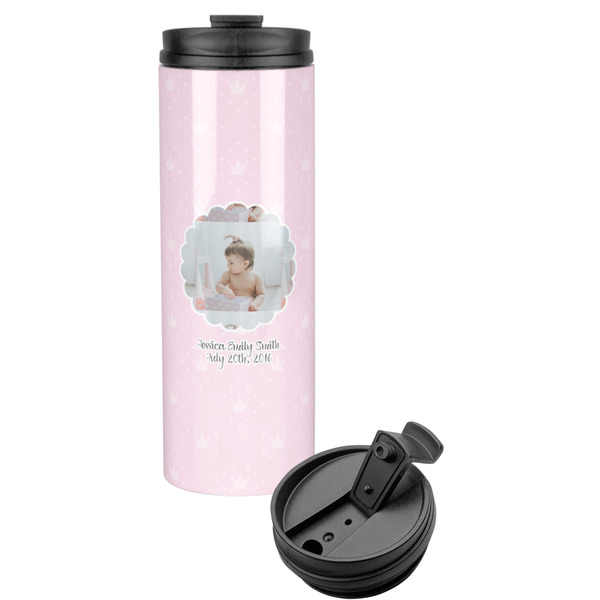 Custom Baby Girl Photo Stainless Steel Skinny Tumbler