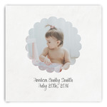 Baby Girl Photo Paper Dinner Napkins