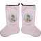Baby Girl Photo Stocking - Double-Sided - Approval