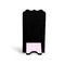 Baby Girl Photo Stylized Phone Stand - Back