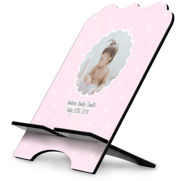 Custom Baby Girl Photo Stylized Tablet Stand