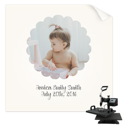 Baby Girl Photo Sublimation Transfer - Youth / Women (Personalized)