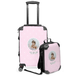 Baby Girl Photo Kids 2-Piece Luggage Set - Suitcase & Backpack