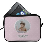 Baby Girl Photo Tablet Case / Sleeve - Small (Personalized)
