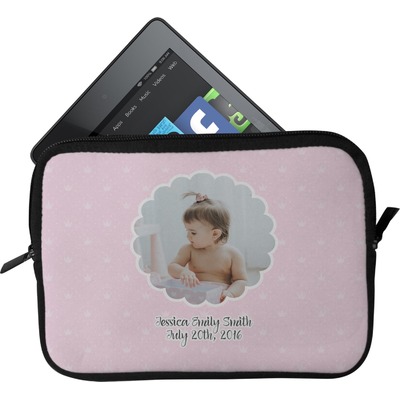 Baby Girl Photo Tablet Case / Sleeve (Personalized)