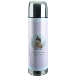 Baby Girl Photo Stainless Steel Thermos (Personalized)