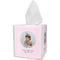Baby Girl Photo Tissue Box Cover (Personalized)