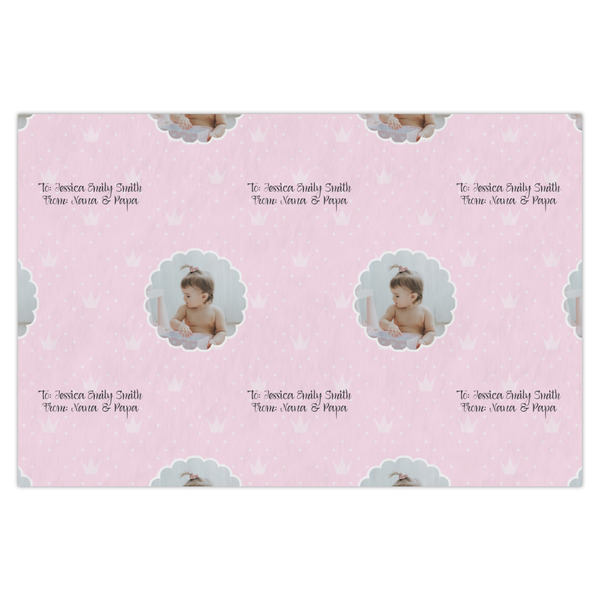 Custom Baby Girl Photo X-Large Tissue Papers Sheets - Heavyweight