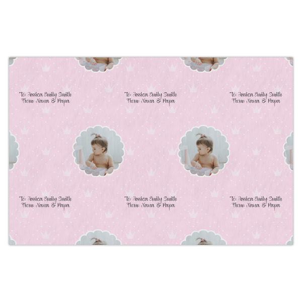 Custom Baby Girl Photo Tissue Paper Sheets - X-Large - Heavyweight