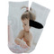 Baby Girl Photo Toddler Ankle Socks - Single Pair - Front and Back