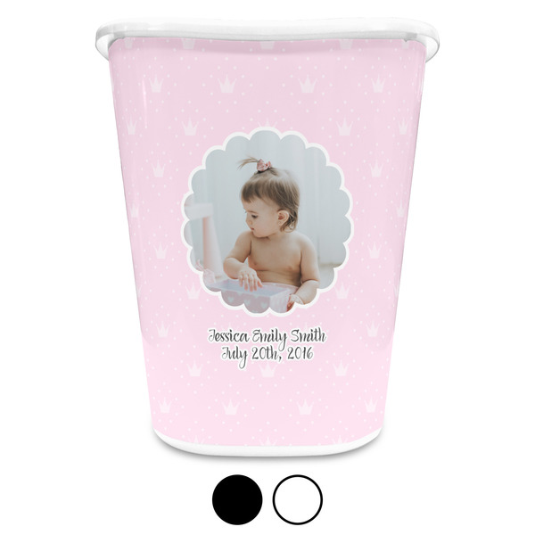 Baby Girl Photo Trash Can Aggregate