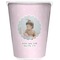 Baby Girl Photo Waste Basket (Personalized)