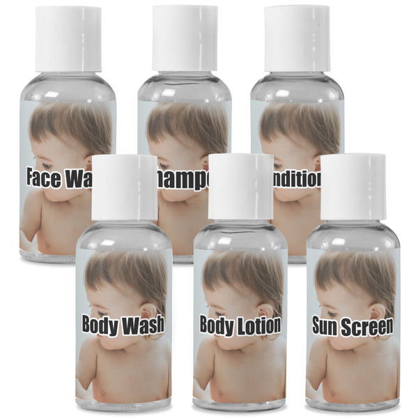 Custom Baby Girl Photo Travel Bottles (Personalized)