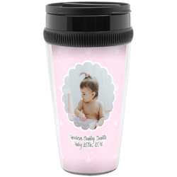 Baby Girl Photo Acrylic Travel Mug without Handle (Personalized)