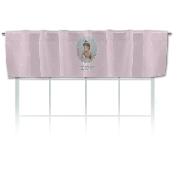 Custom Baby Girl Photo Valance (Personalized)