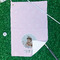 Baby Girl Photo Waffle Weave Golf Towel - In Context