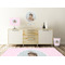 Baby Girl Photo Wall Graphic Decal Wooden Desk