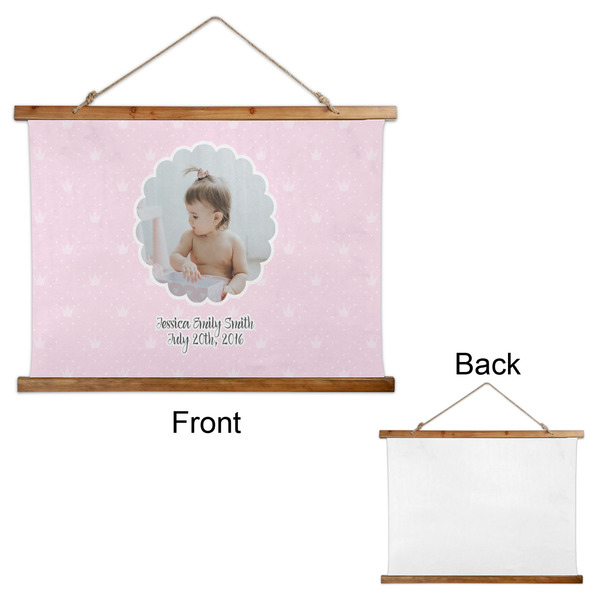 Baby Girl Photo Wall Hanging Tapestry - Landscape - APPROVAL