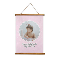 Baby Girl Photo Wall Hanging Tapestry