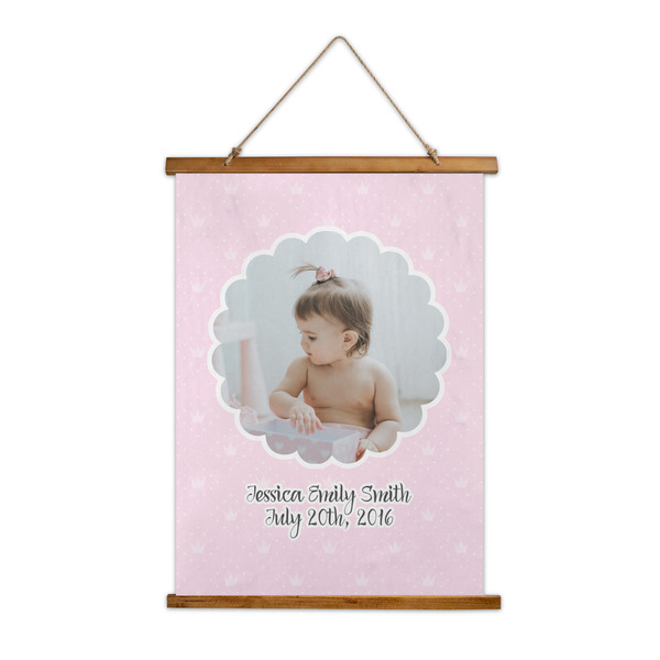 Custom Baby Girl Photo Wall Hanging Tapestry