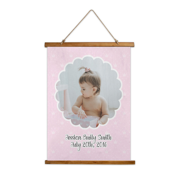 Custom Baby Girl Photo Wall Hanging Tapestry
