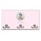 Baby Girl Photo Wall Mounted Coat Hanger - Front View
