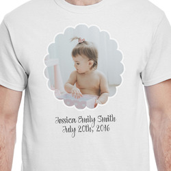 Baby Girl Photo T-Shirt - White - Large