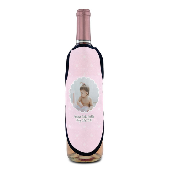 Baby Girl Photo Wine Bottle Apron - IN CONTEXT