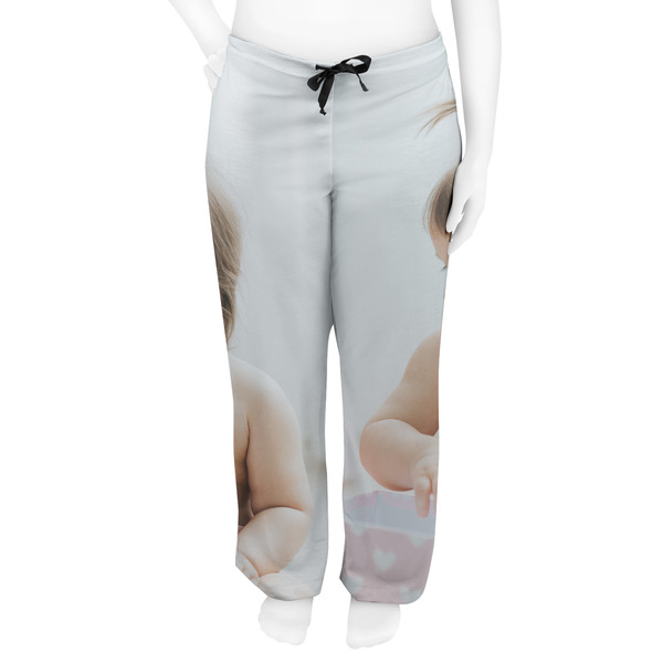 Baby Girl Photo Women's Pj on model - Front