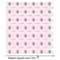 Baby Girl Photo Wrapping Paper Roll - Matte - Partial Roll
