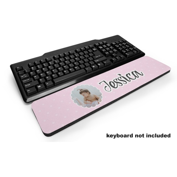 Custom Baby Girl Photo Keyboard Wrist Rest (Personalized)