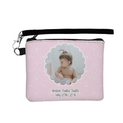 Baby Girl Photo Wristlet ID Case