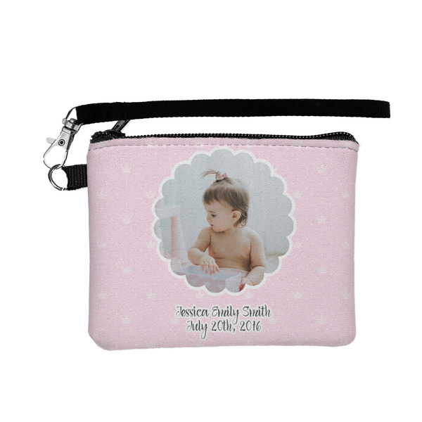 Custom Baby Girl Photo Wristlet ID Case