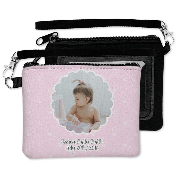 Baby Girl Photo Wristlet ID Cases - MAIN