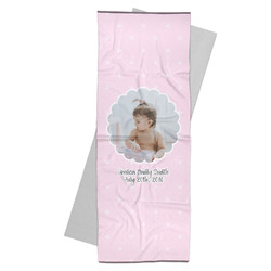 Baby Girl Photo Yoga Mat Towel (Personalized)