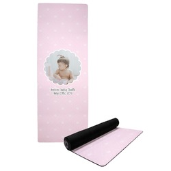 Baby Girl Photo Yoga Mat (Personalized)