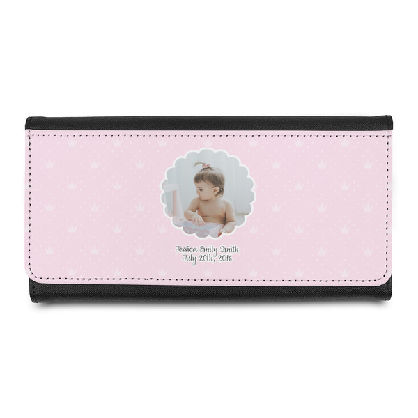 Custom Baby Girl Photo Leatherette Ladies Wallet (Personalized)