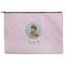 Baby Girl Photo Zipper Pouch Large (Front)