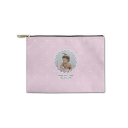 Baby Girl Photo Zipper Pouch - Small - 8.5"x6" (Personalized)