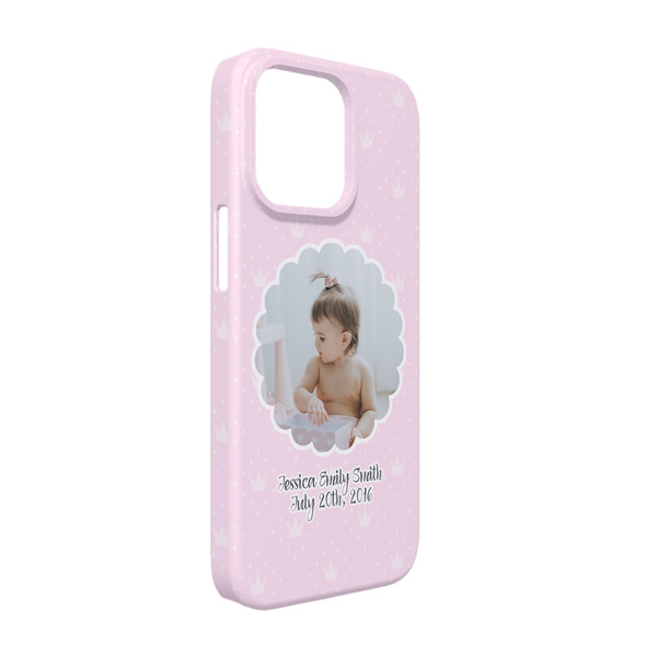 Custom Baby Girl Photo iPhone Case - Plastic - iPhone 13