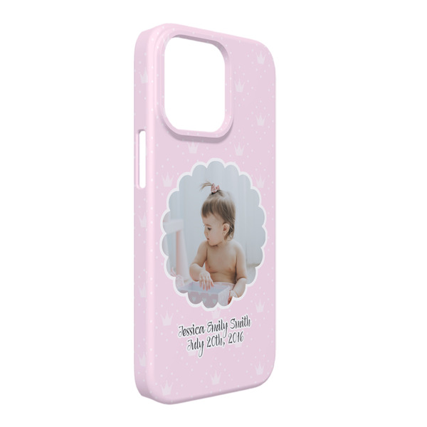 Custom Baby Girl Photo iPhone Case - Plastic - iPhone 13 Pro Max