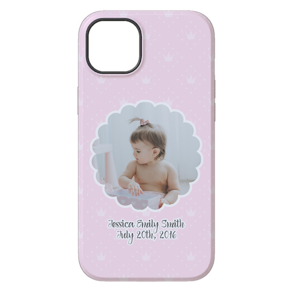 Baby Girl Photo iPhone 14 Plus Tough Case - Back