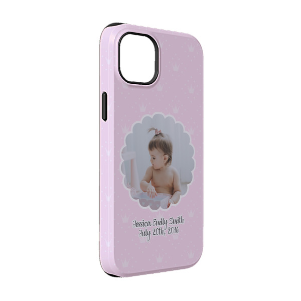 Custom Baby Girl Photo iPhone Case - Rubber Lined - iPhone 14