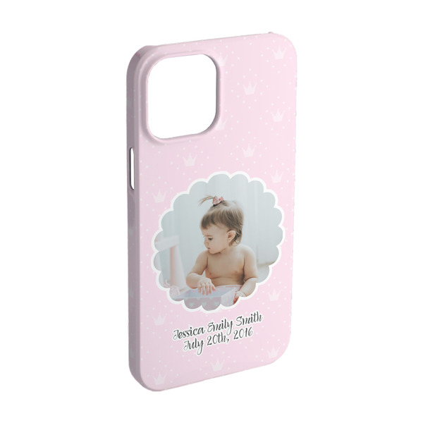 Custom Baby Girl Photo iPhone Case - Plastic - iPhone 15 Pro