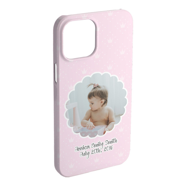 Custom Baby Girl Photo iPhone Case - Plastic